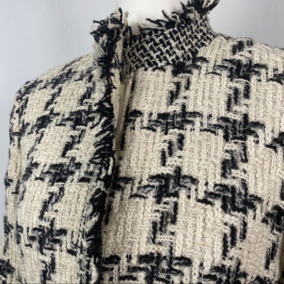 Harve Benard Vintage Black & White Blazer Jacket - Picture 5 of 16